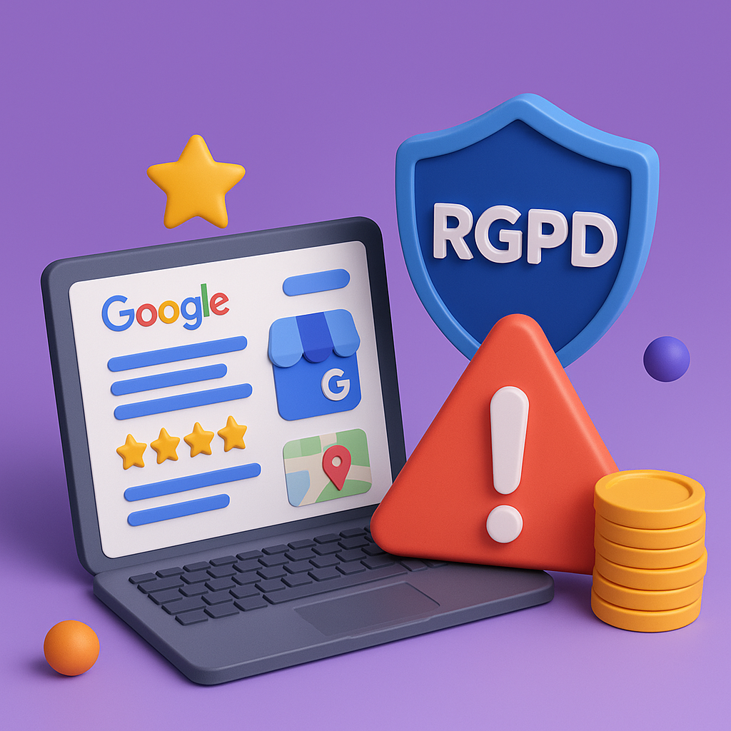 RGPD et gestion fiche google, consulatnte seo Antibes et Nice