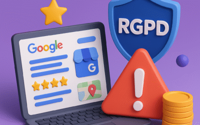 RGPD et fiche Google Business : les erreurs juridiques qui peuvent vous coûter cher